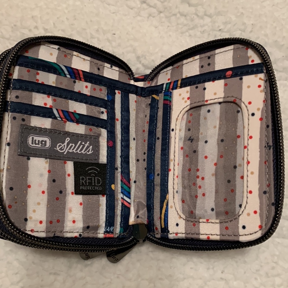 Lug Splits Wallet Rainbow Pattern - image 3